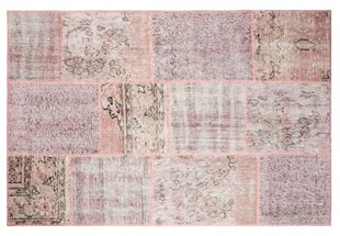 Powder Color Patchwork Hand Woven Carpet -20x180