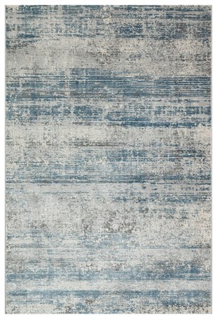 GREY BLUE  lint free modern machine carpet