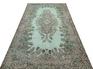 Natural Pattern Vintage Hand Weaving Carpet 164x287 cm
