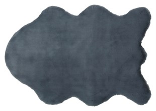 Anthracite color slippage floor post rabbit feather soft carpet
