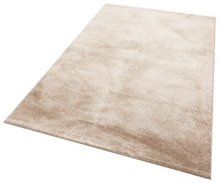 PLAİN BEİGE Easy-to-Use  Dustproof Soft Textured Modern Fluffy Shaggy Carpet