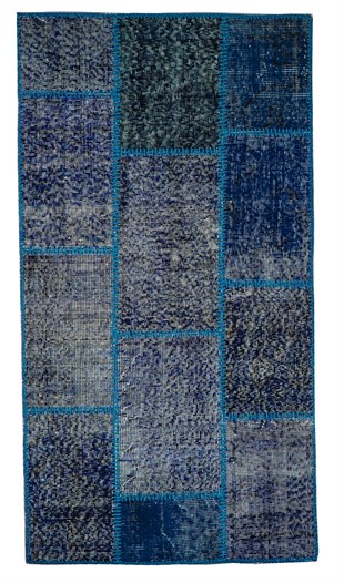 Special Multi Color Patchwork Hand Woven Carpet 80x150