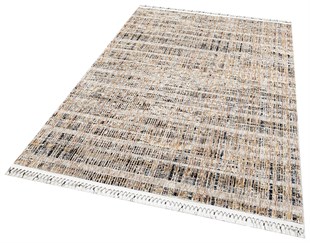 SAMPLE CARPET ALBATROS MILK Brown Modren Machine Carpet-60x230