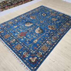 Alternative view of El Dokuma Halı Turkuaz Rengi 172x239 cm